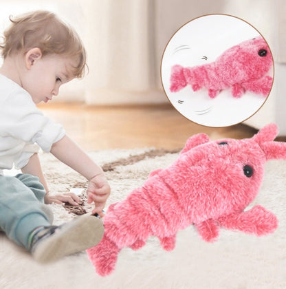 USB Rechargeable Electric Jumping Shrimp Toy - My Store