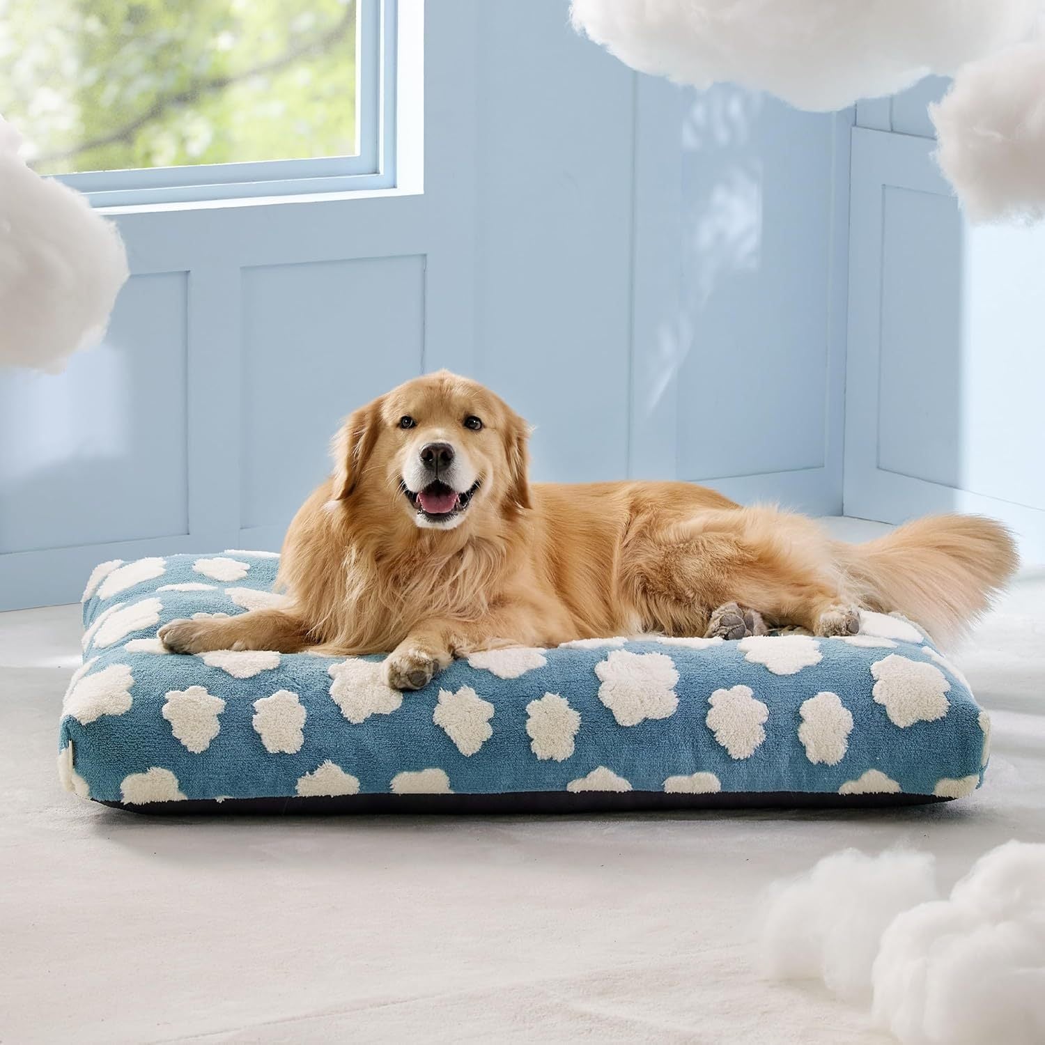 Cute Calming Foam Dog Bed for Kennel - My Store