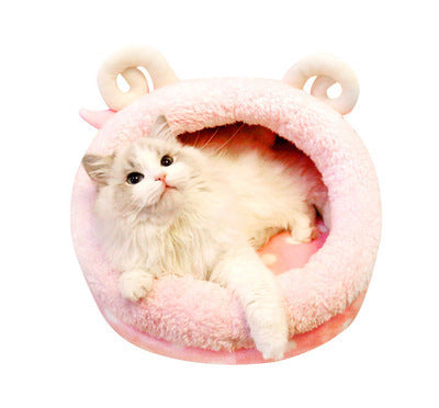 Christmas Cat Bed Deluxe