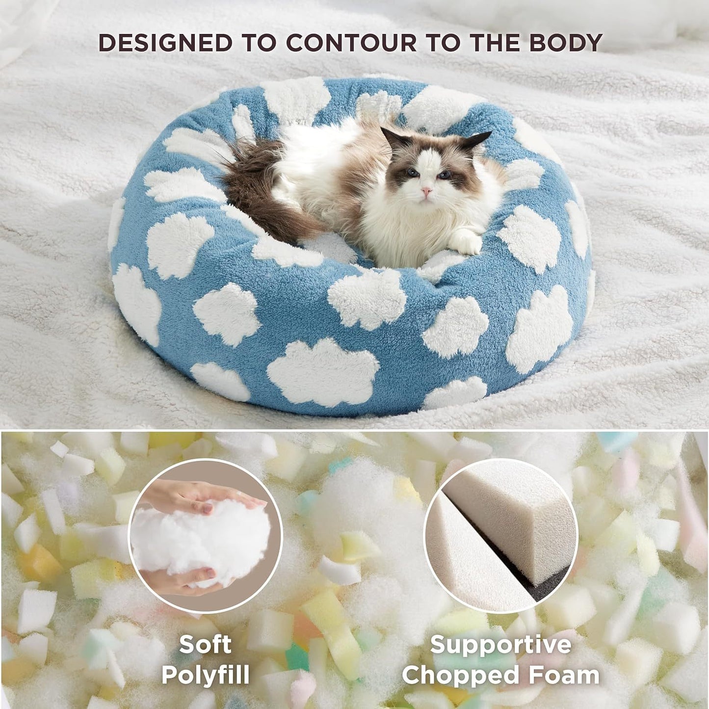 Calming Anxiety Dog Bed & Cat Bed - My Store