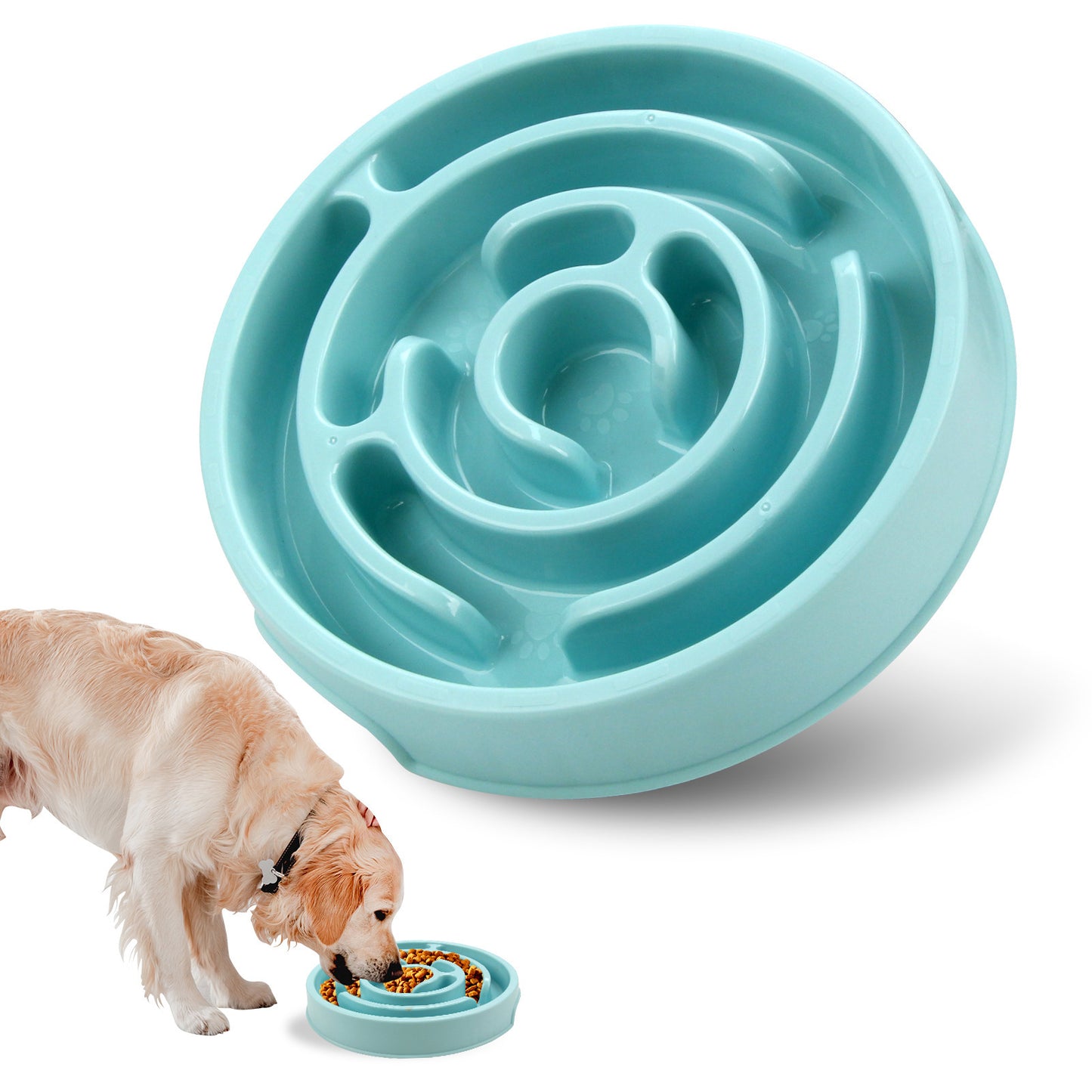 Anti-Choking Slow Feeder Dog Bowl (Dishwasher Safe) - My Store