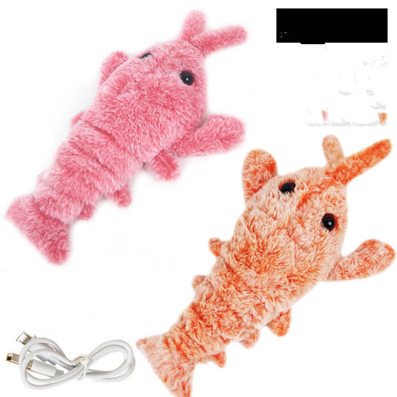 USB Rechargeable Electric Jumping Shrimp Toy - My Store