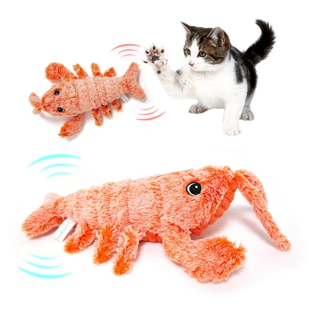 USB Rechargeable Electric Jumping Shrimp Toy - My Store